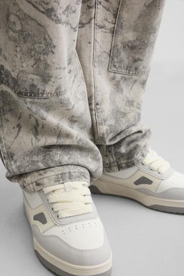 Zaras SNEAKERS SKATE - Grå - Bild 0