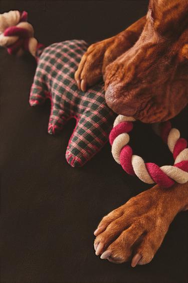 CHRISTMAS TREE PET TOY - Green by Zara