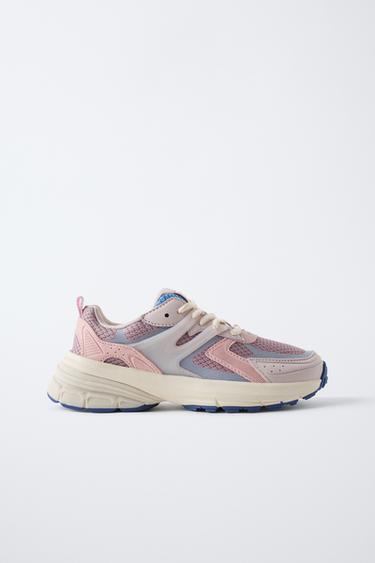 SPORTY TRAINERS - Mauve Purple by Zara