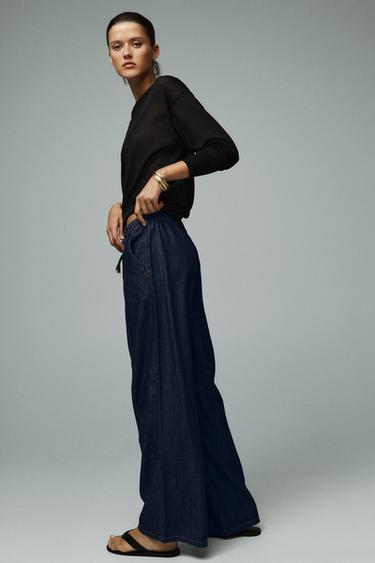 TOP PUNTO EXTRAFINO - Negro de Zara