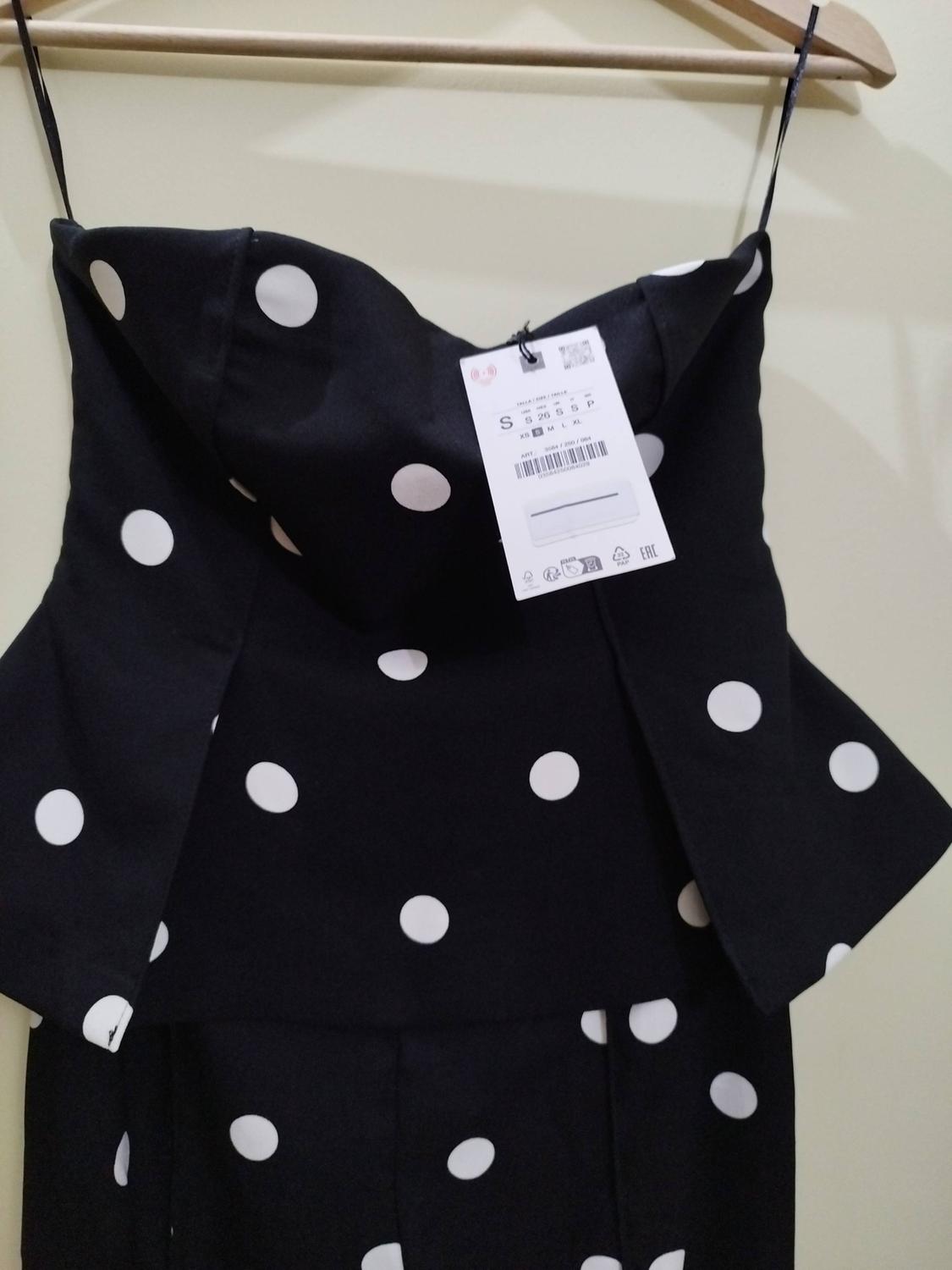 POLKA DOT BANDEAU JUMPSUIT - Image 2