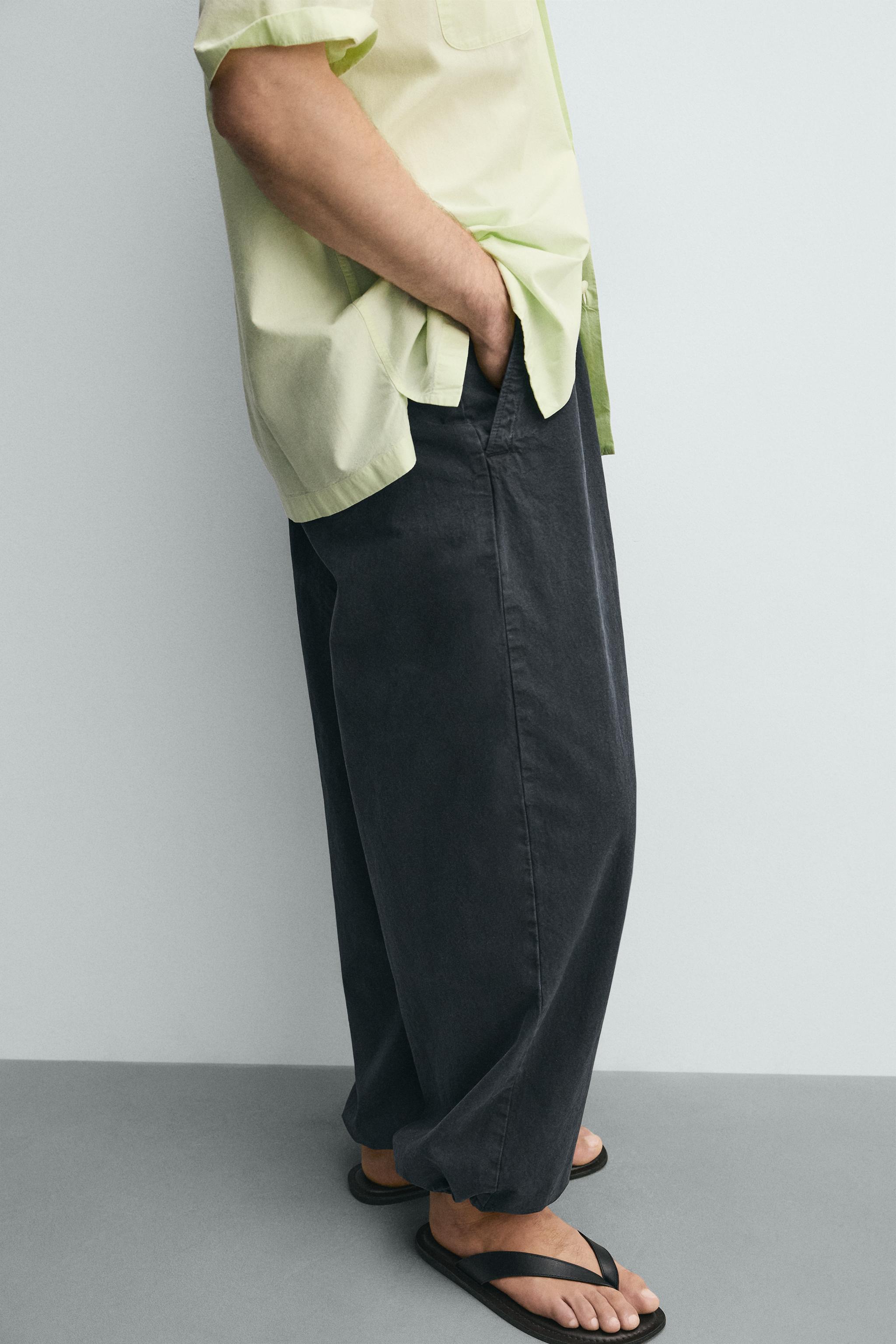 PANTALON PARACHUTE COUPE DÉCONTRACTÉE