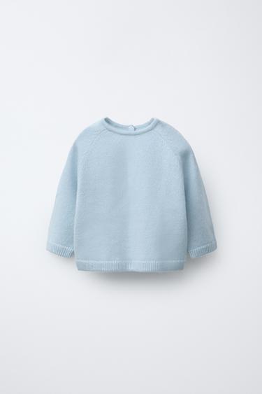 100% CASHMERE SWEATER - Light blue by Zara