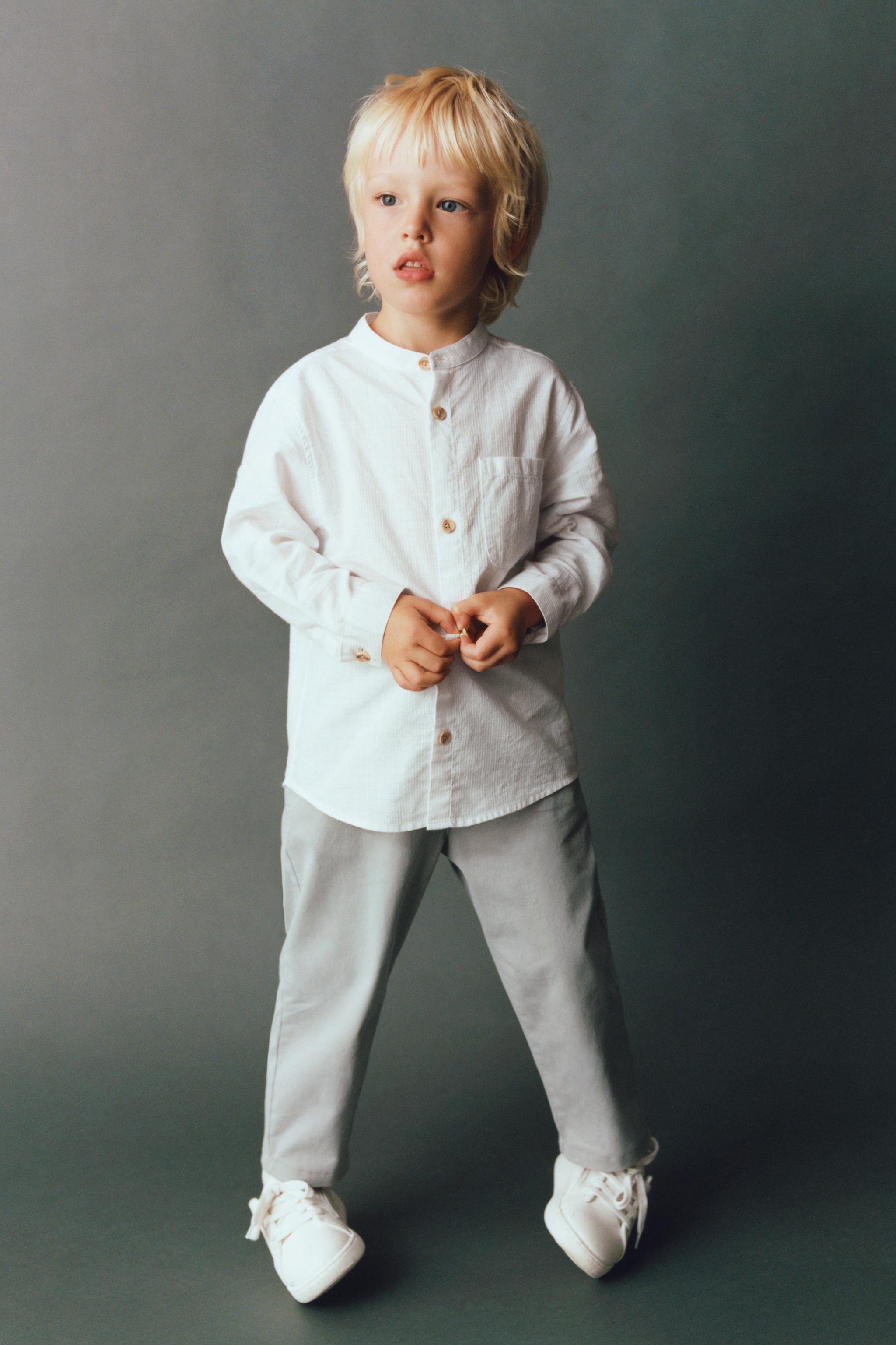 Camisa cuadros niño online zara