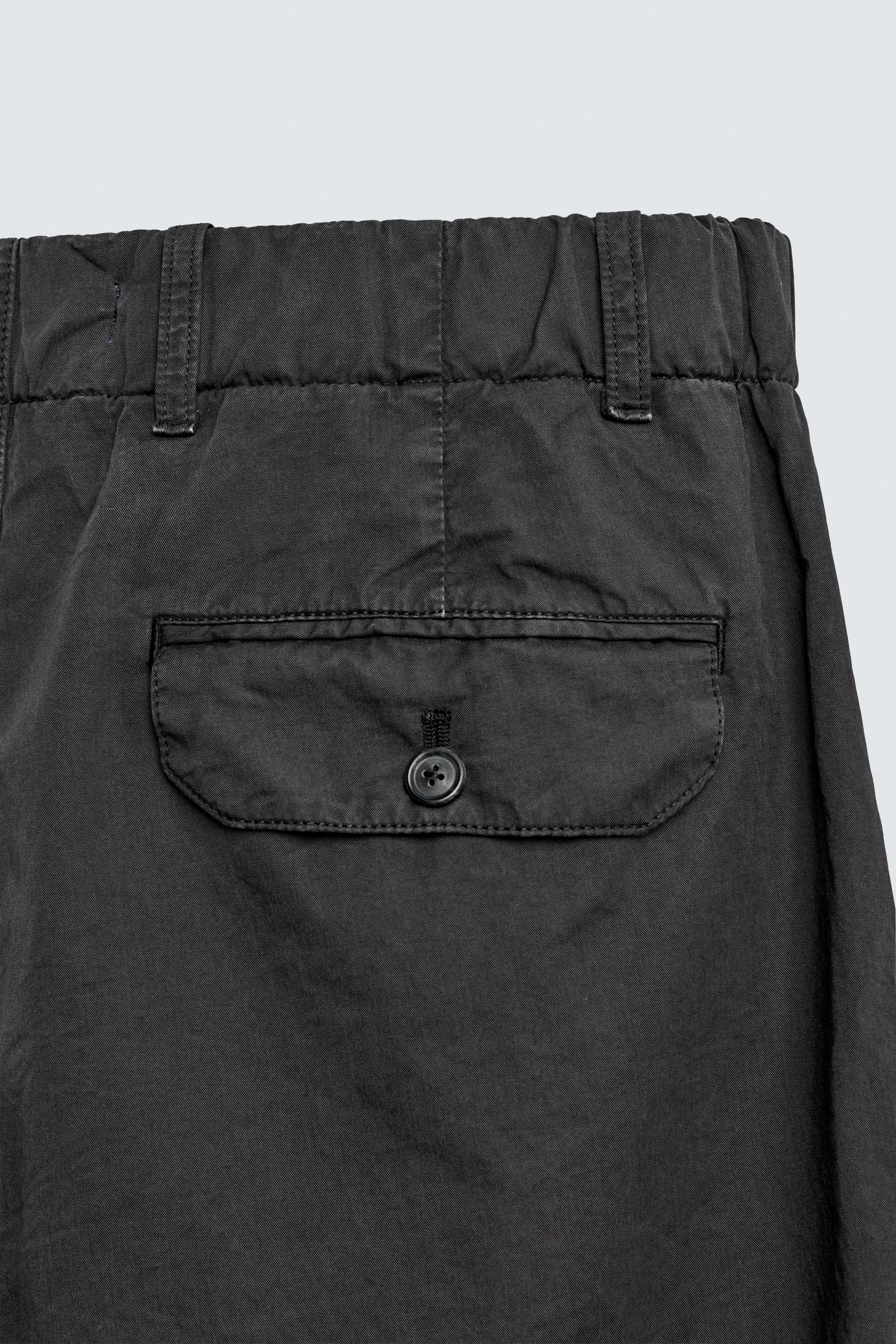 RELAXED FIT COTTON PANTS AARON LEVINE X ZARA