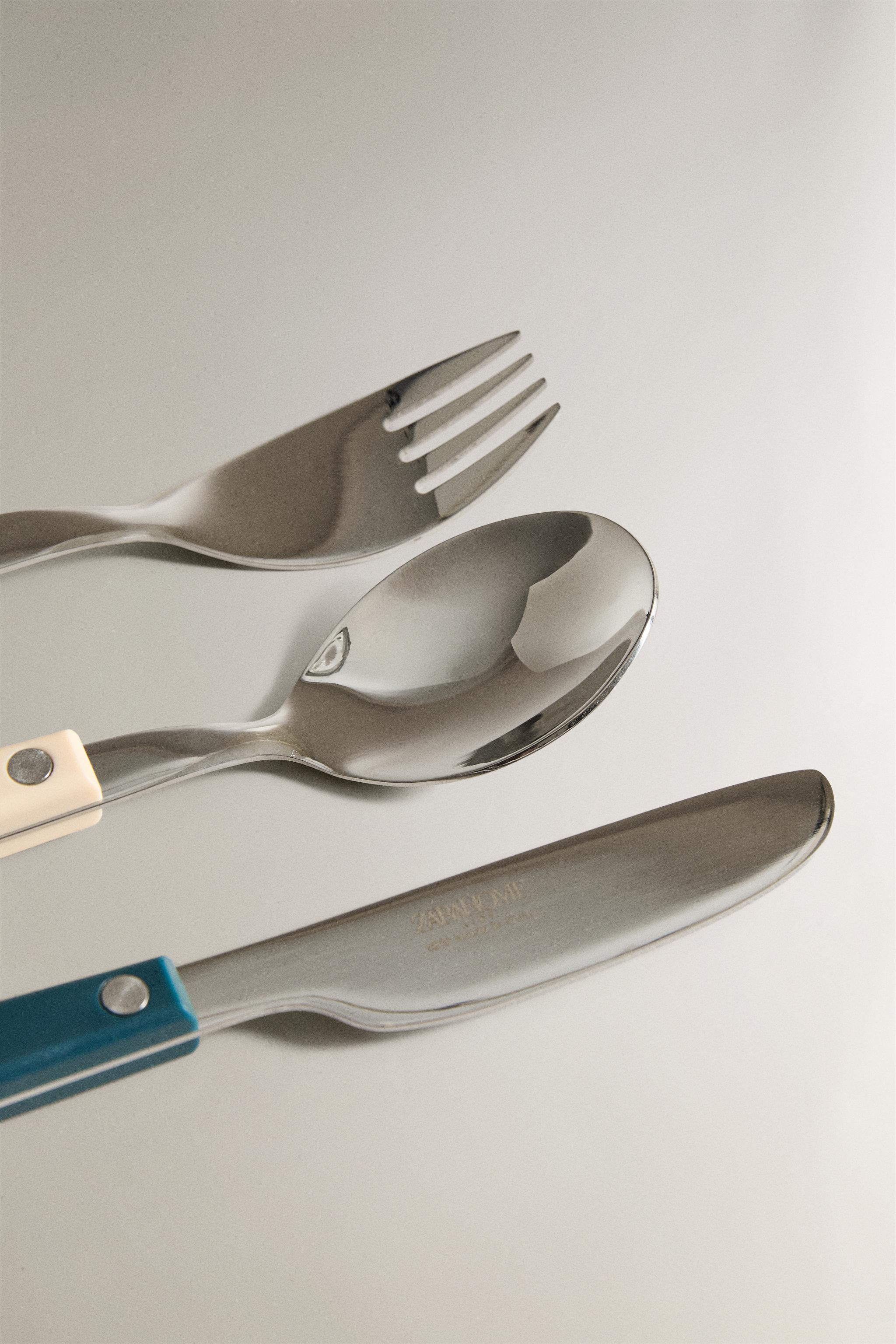 KIDS WARM-TONE FLATWARE SET (SET OF 3)