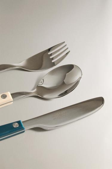 SET COUVERTS ENFANT COLORIS CHAUDS (SET DE 3) - Multicolore de Zara - Image 2