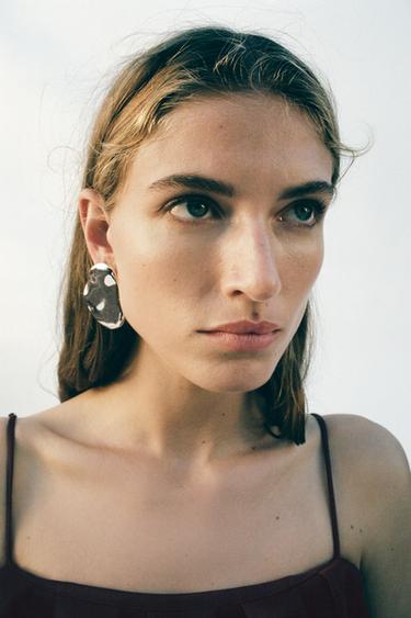 МЕТАЛЛ ЖАПСЫРМА СЫРҒА - Күміс түсті Zara компаниясынан