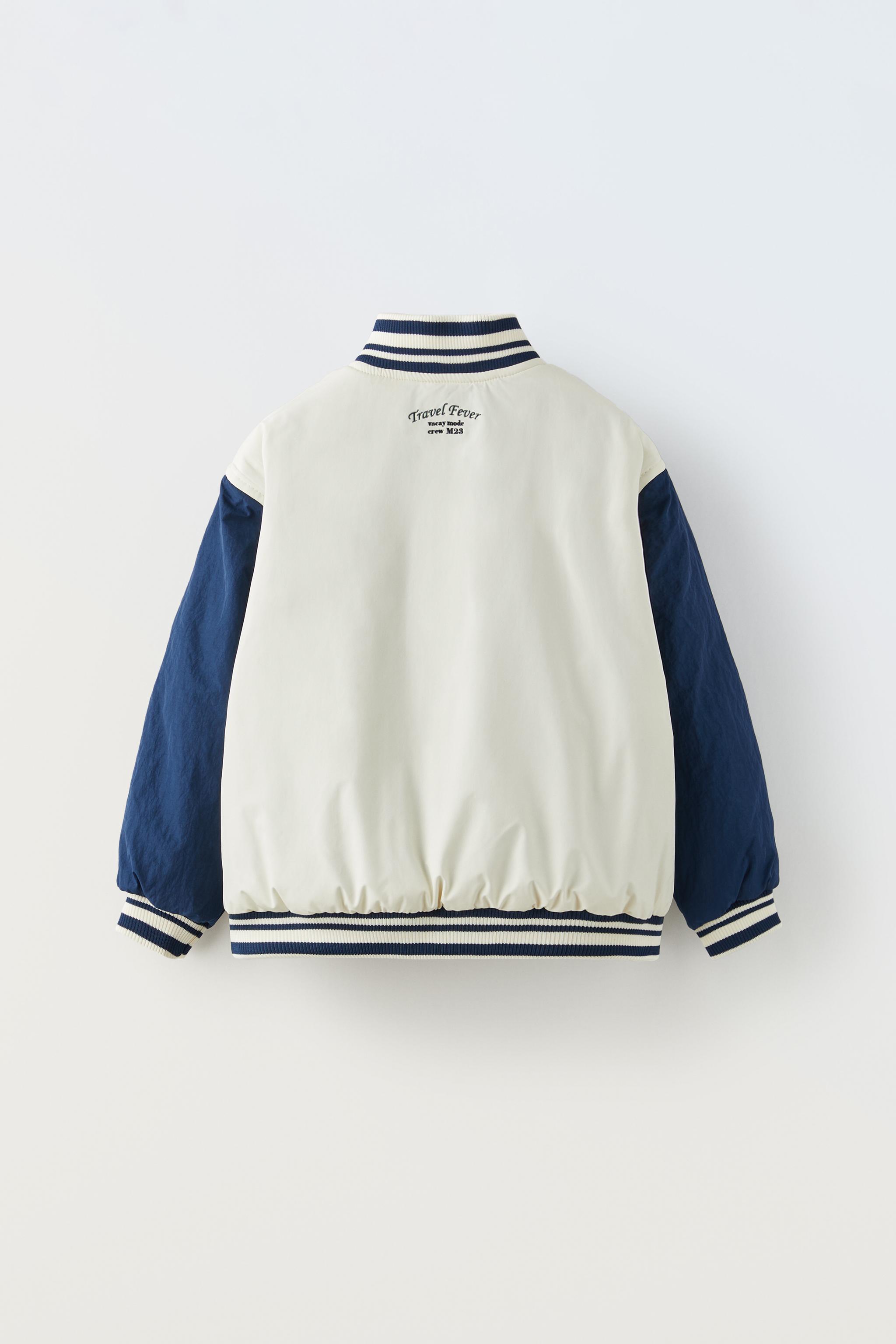 Embroidered bomber jacket on sale zara