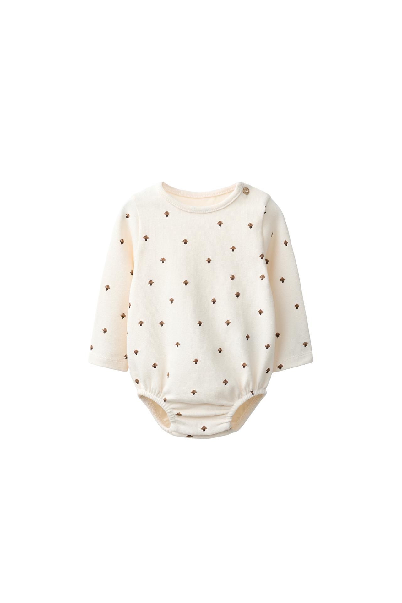 MUSHROOM PRINT BODYSUIT