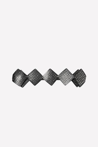 LEATHER STUDDED BELT LUDOVIC DE SAINT SERNIN x ZARA - Black by Zara