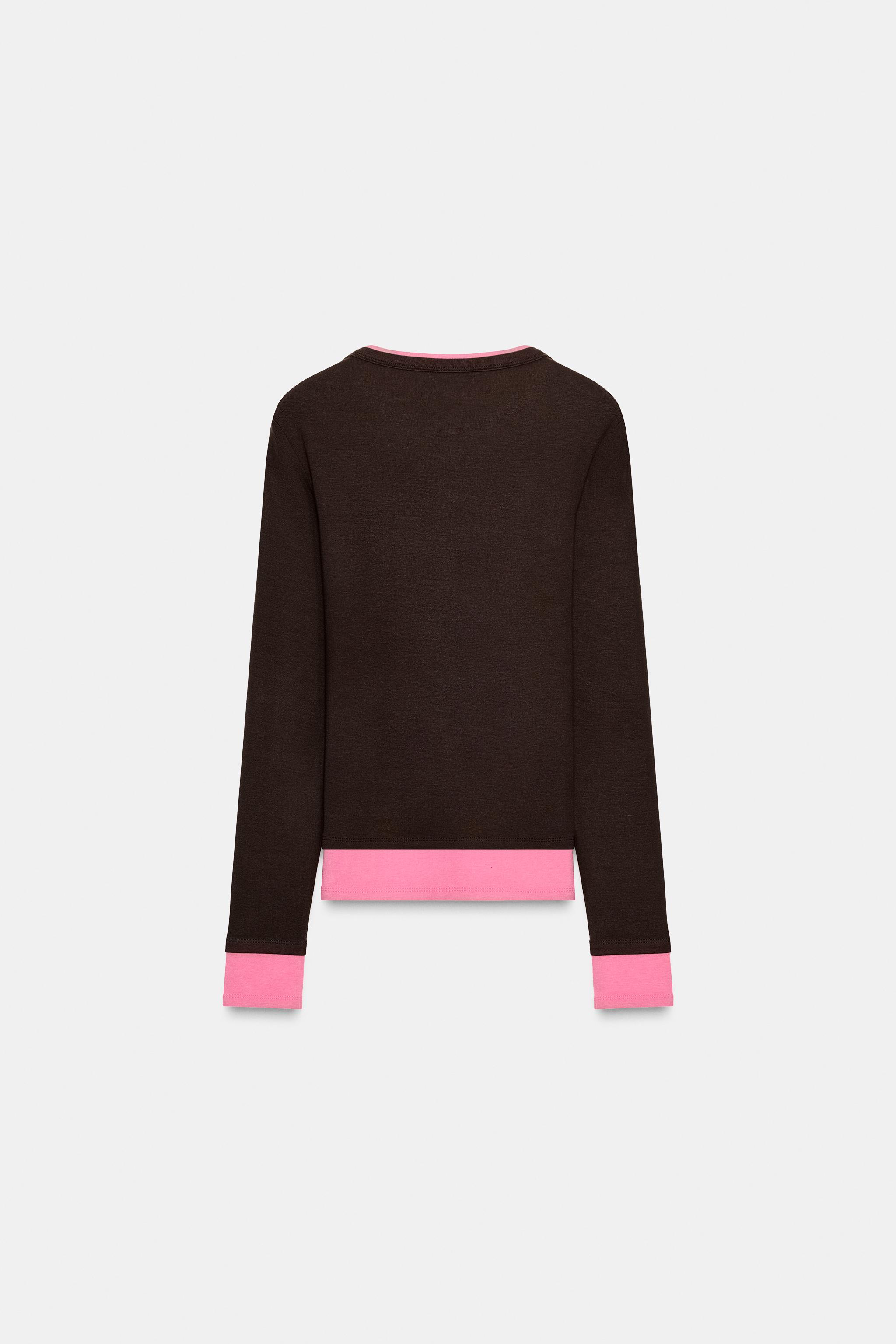 DOUBLE CONTRAST T-SHIRT