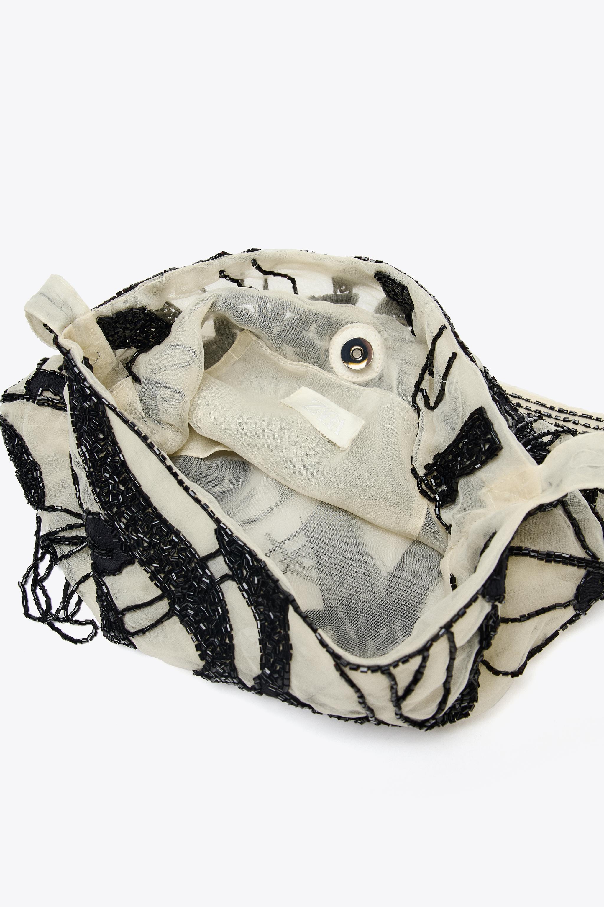 ZARA【NEW】BEADED MESH BAG BEADED MESH BAG - Multi-color | ZARA United States