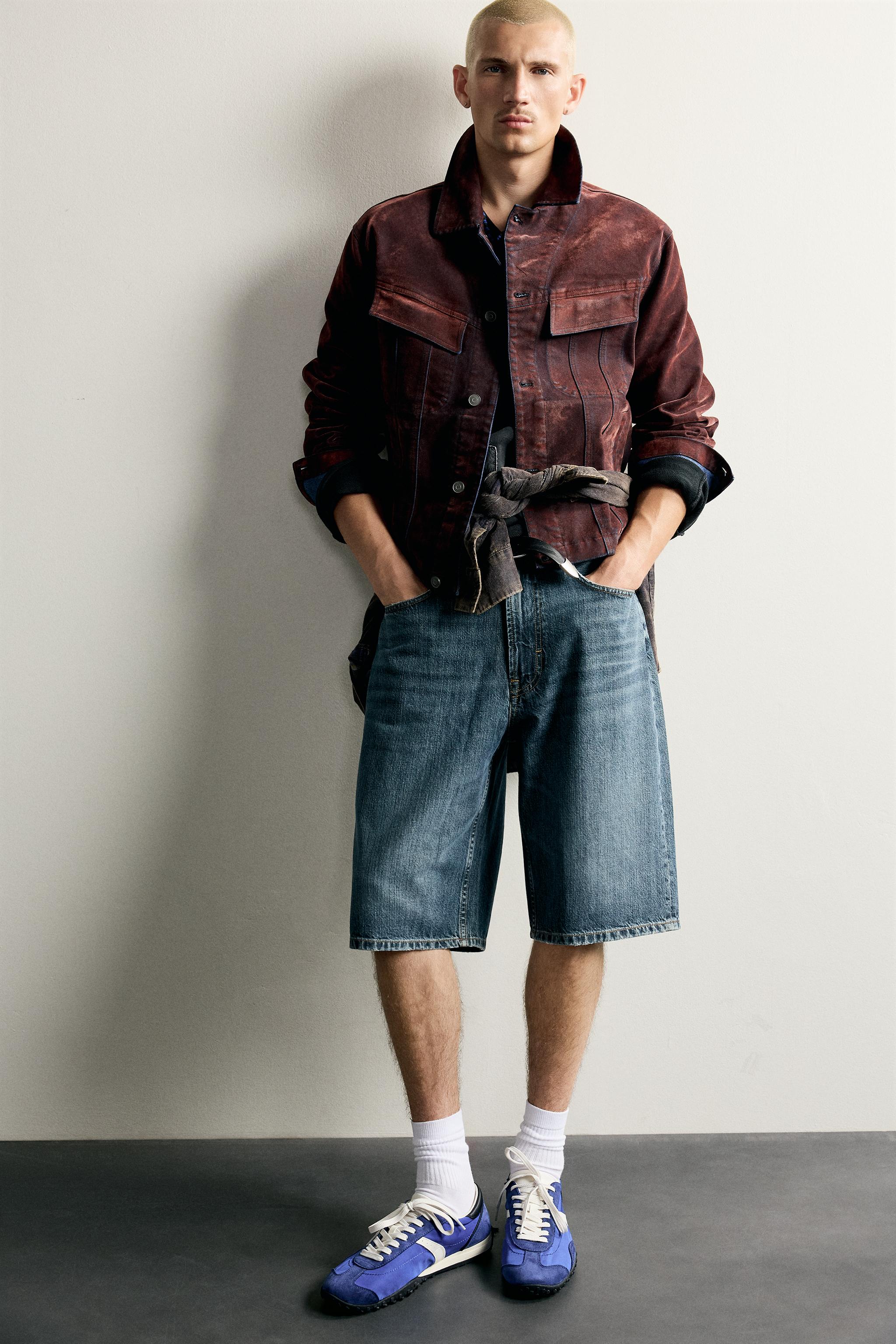 BAGGY FIT DENIM SHORTS