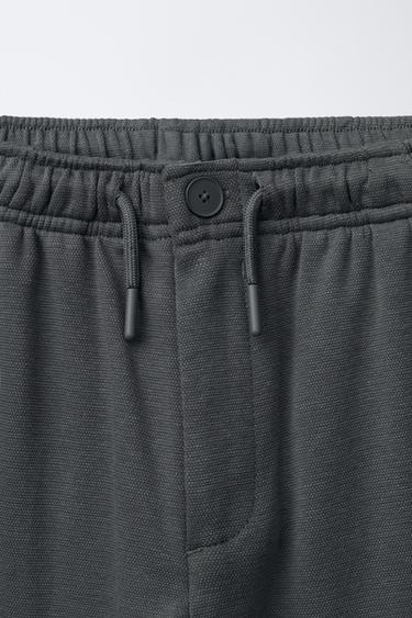COMFORT FIT TROUSERS WITH ELASTIC WAIST - Grey by Zara - Image 2