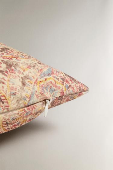 FLORAL CUSHION COVER - Pink by Zara - Image 3