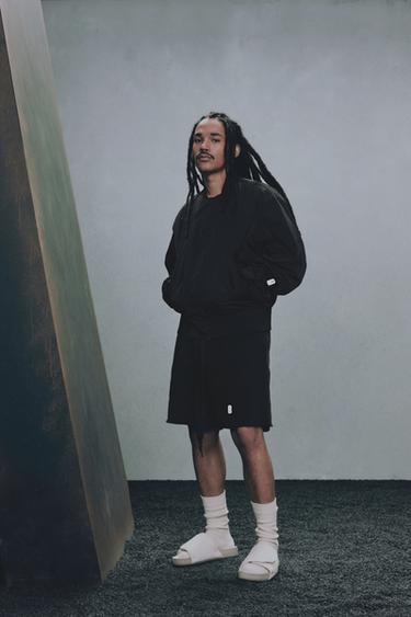 PADDED BOMBER JACKET X SR_A - Black by Zara - Image 4