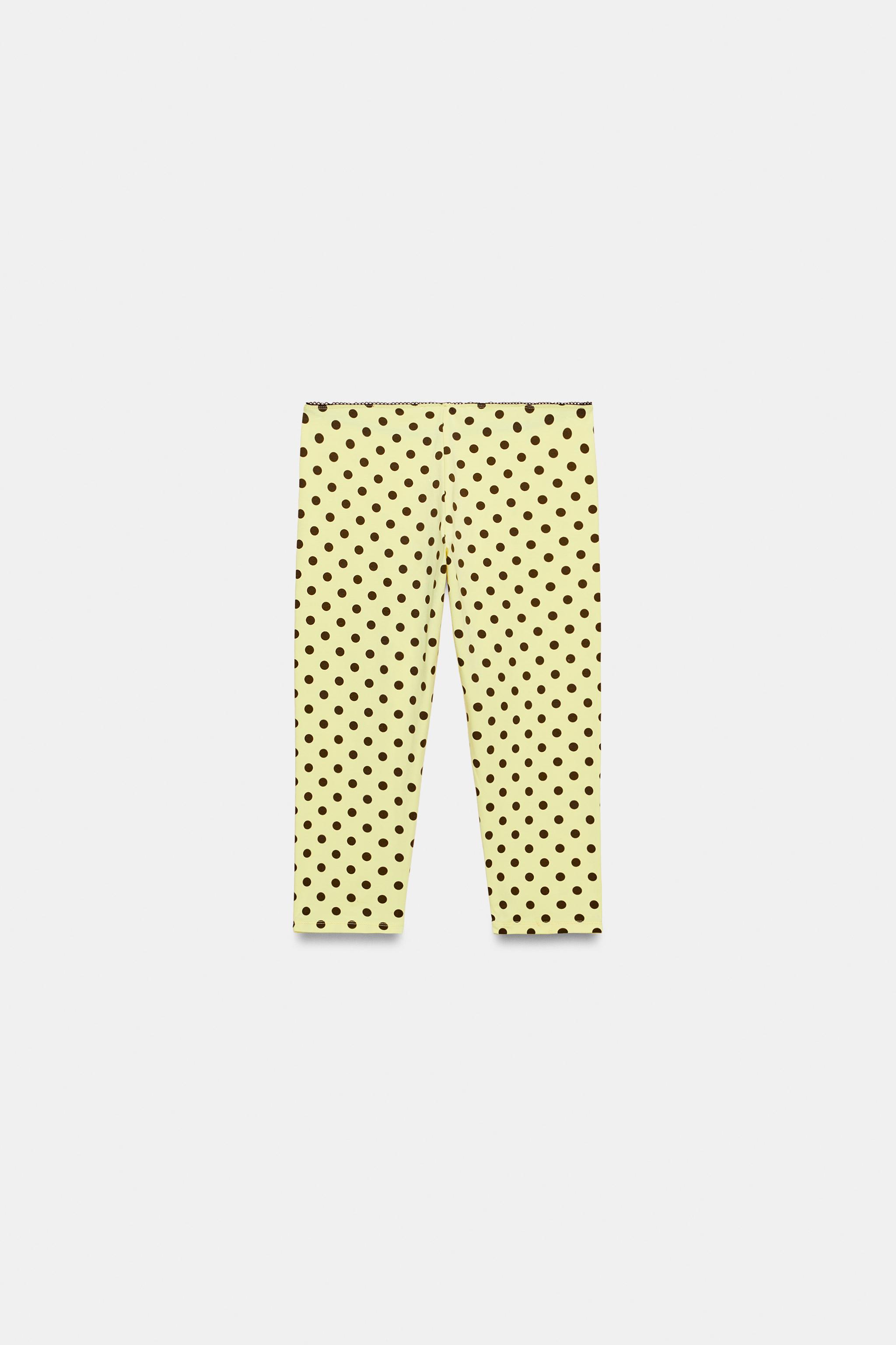 POLKA DOT CAPRI PANTS