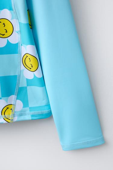 T-SHIRT DE BAIN SMILEYWORLD ® - Turquoise de Zara - Image 3