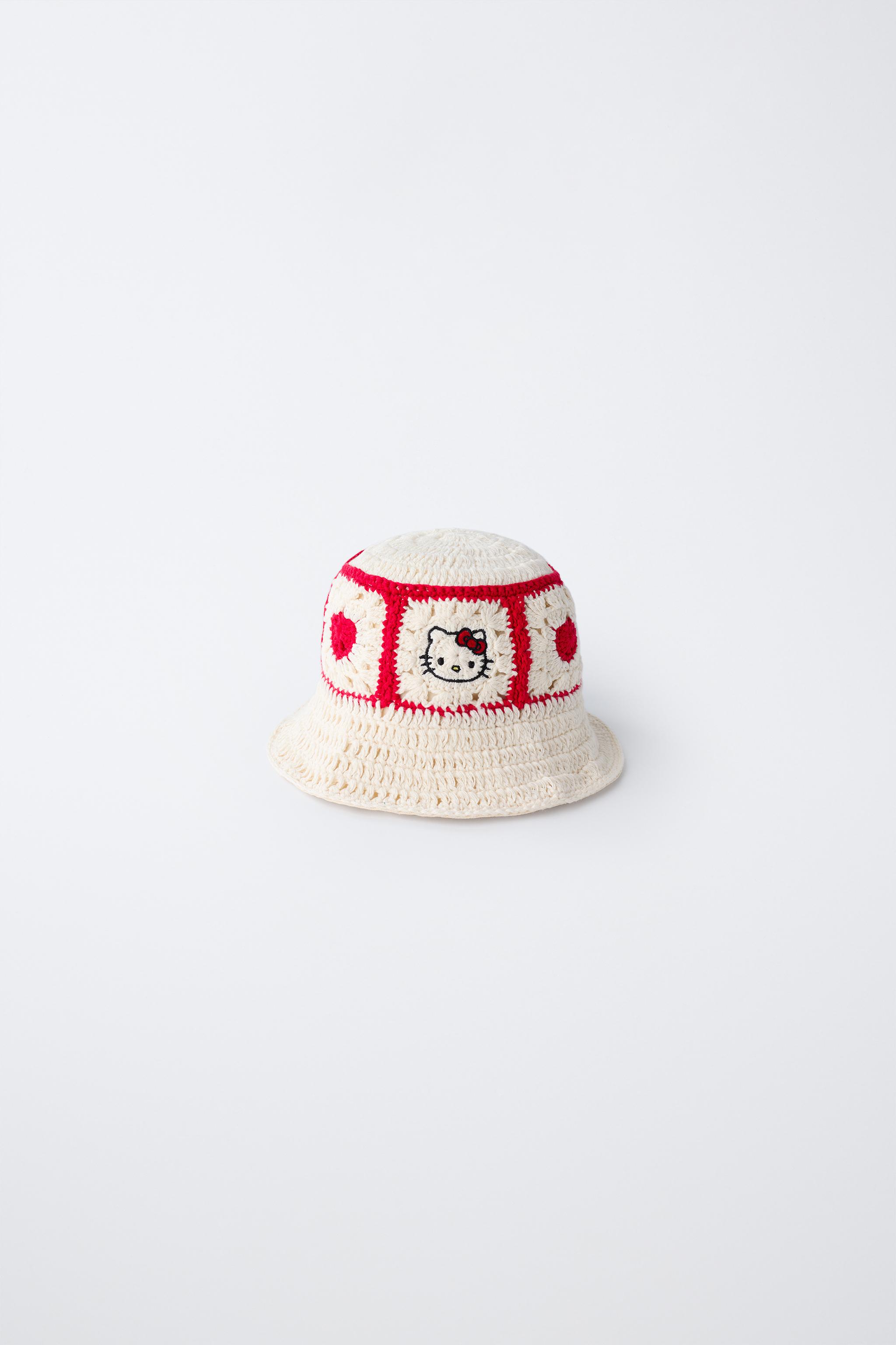 CHAPEAU BOB EN CROCHET HELLO KITTY © SANRIO
