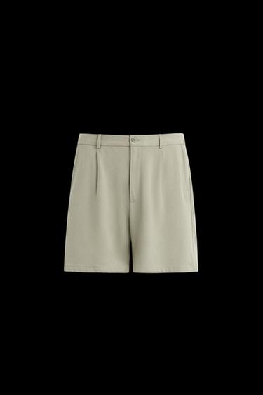 REGULAR-FIT-BERMUDASHORTS – CONFORT - Apfelgrün von Zara - Bild 0