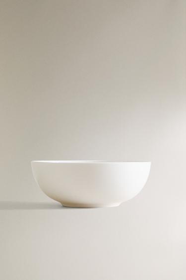 Zara BONE CHINA BOWL - White