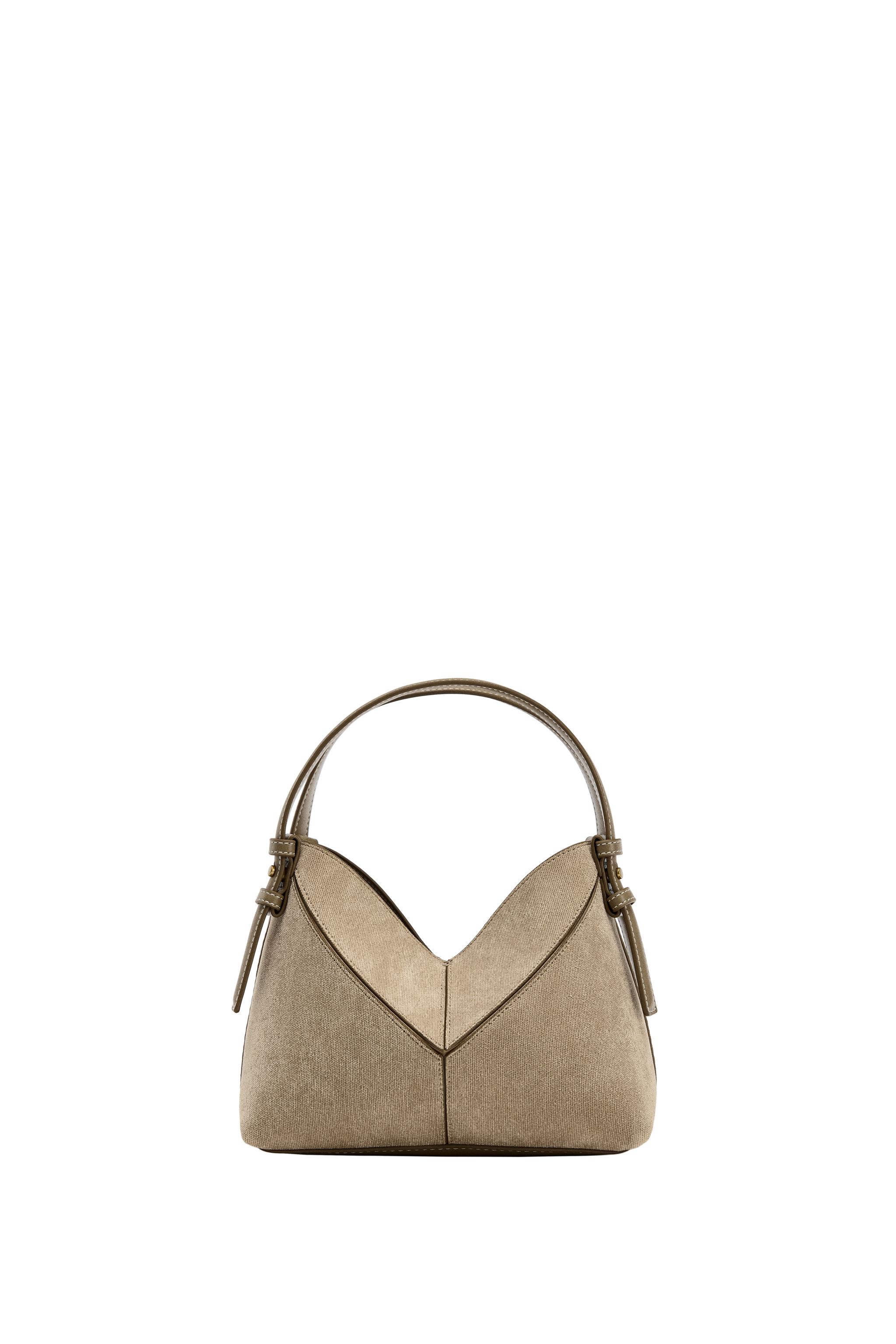 rarara品 DİKİŞ DETAYLI MİNİ SHOPPER - Kum rengi/Kahverengi | ZARA Türkiye
