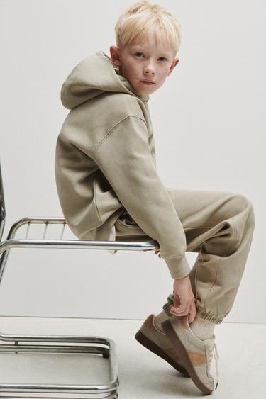 BASIC HOODIE - Beige by Zara