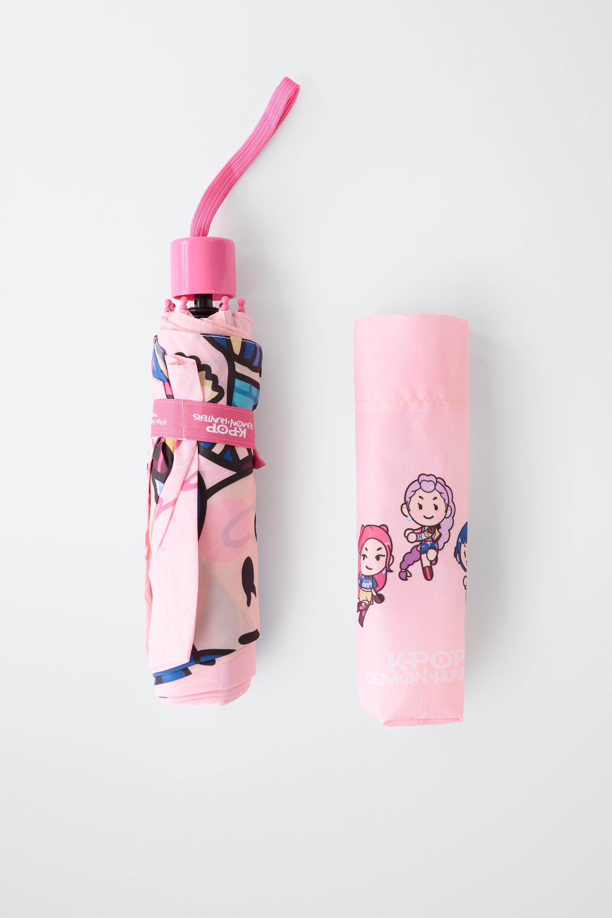 Детские аксессуары Zara KPOP DEMON HUNTERS™ NETFLIX© FOLDING UMBRELLA — фото 4