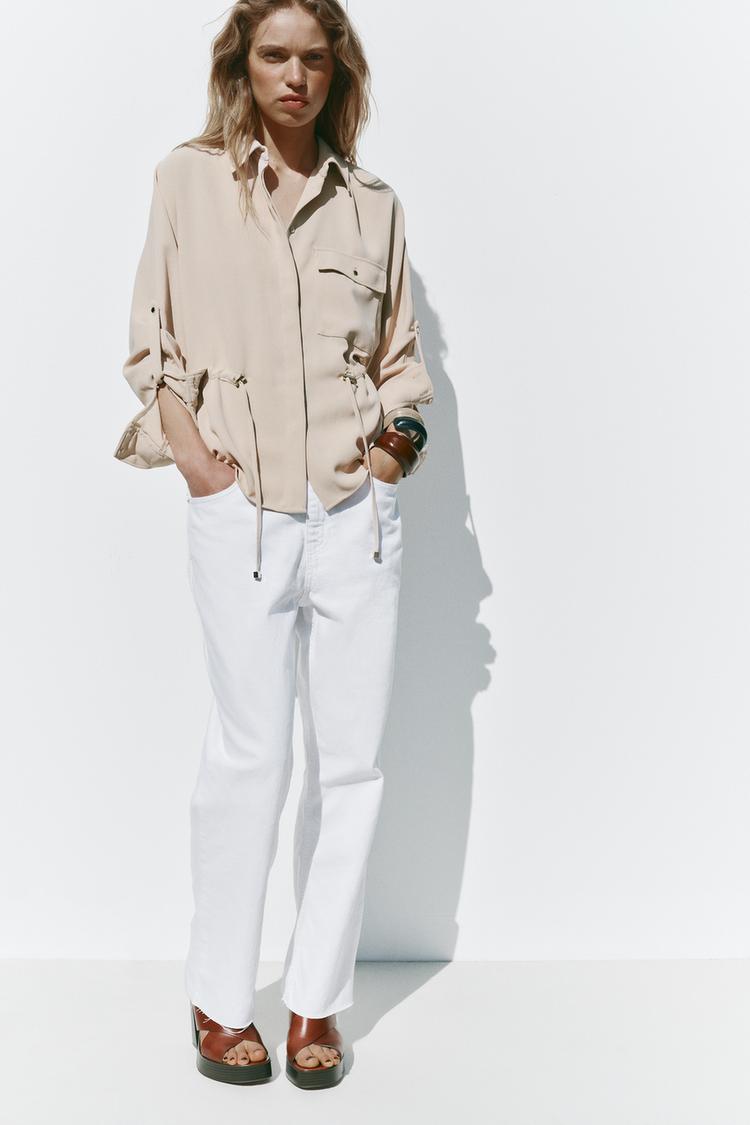 Shirt Zara Woman Camicie Camicie Floreali Zara CAMICIA CON STAMPA