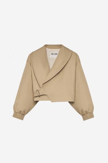 VESTE COURTE - THE ITEM ZARA WOMAN - Beige de Zara - Image 6