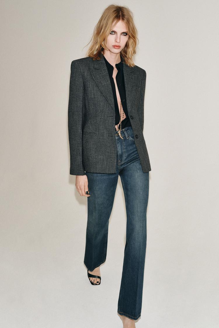 Blazer entallada zw collecrion