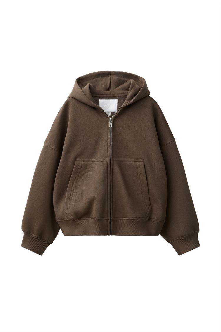 SUDADERA FELPA CREMALLERA
