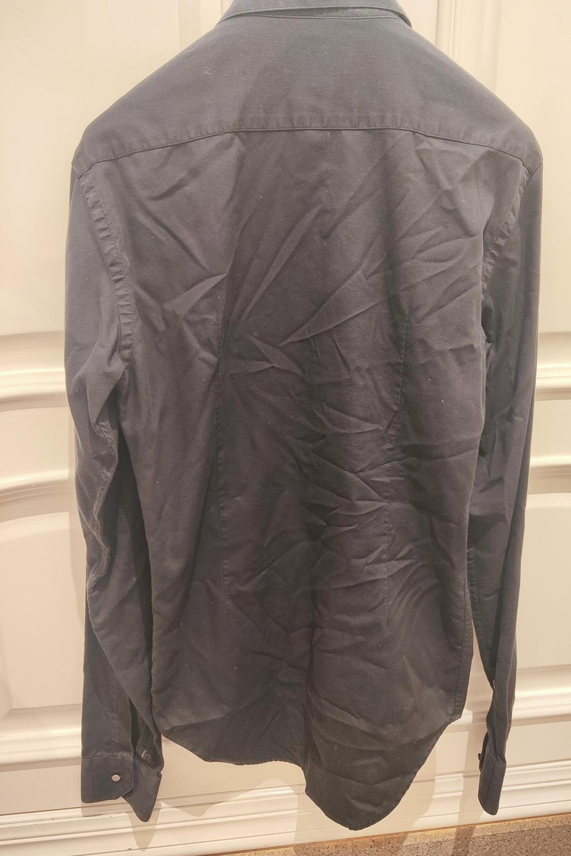 CAMISA SLIM FIT NEGRA - Image 2