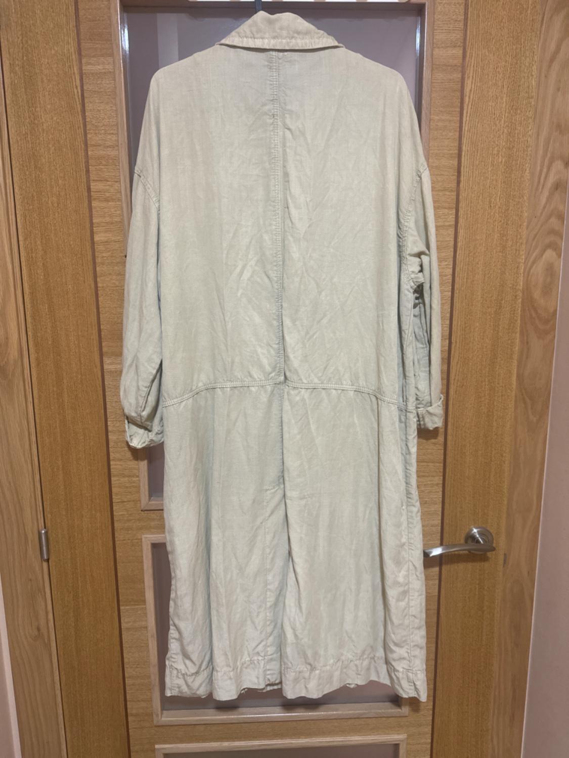 ZW COLLECTION OVERSIZE FADED TRENCH COAT - Image 2
