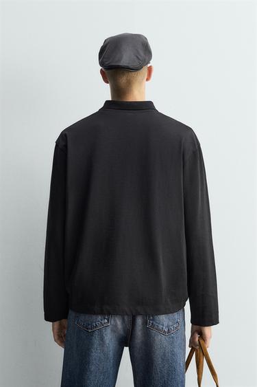 POLO COUPE DÉCONTRACTÉE ÉDITION LIMITÉE - Noir de Zara - Image 2