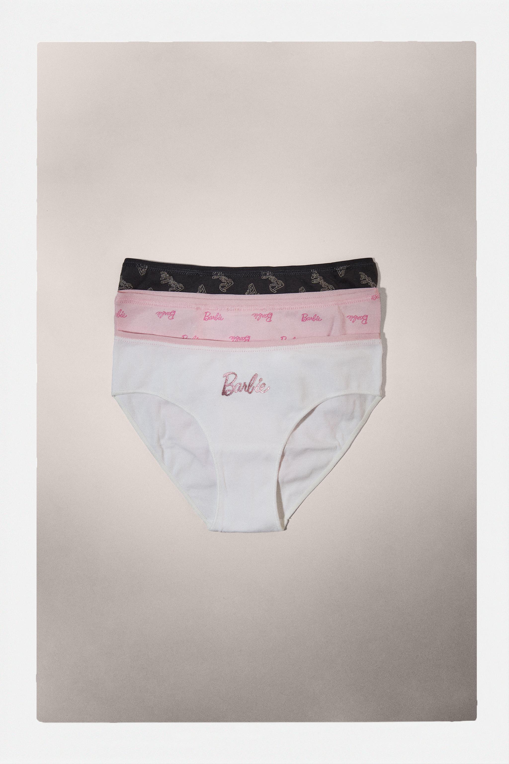 Girls' Barbie 4pk Underwear - 4