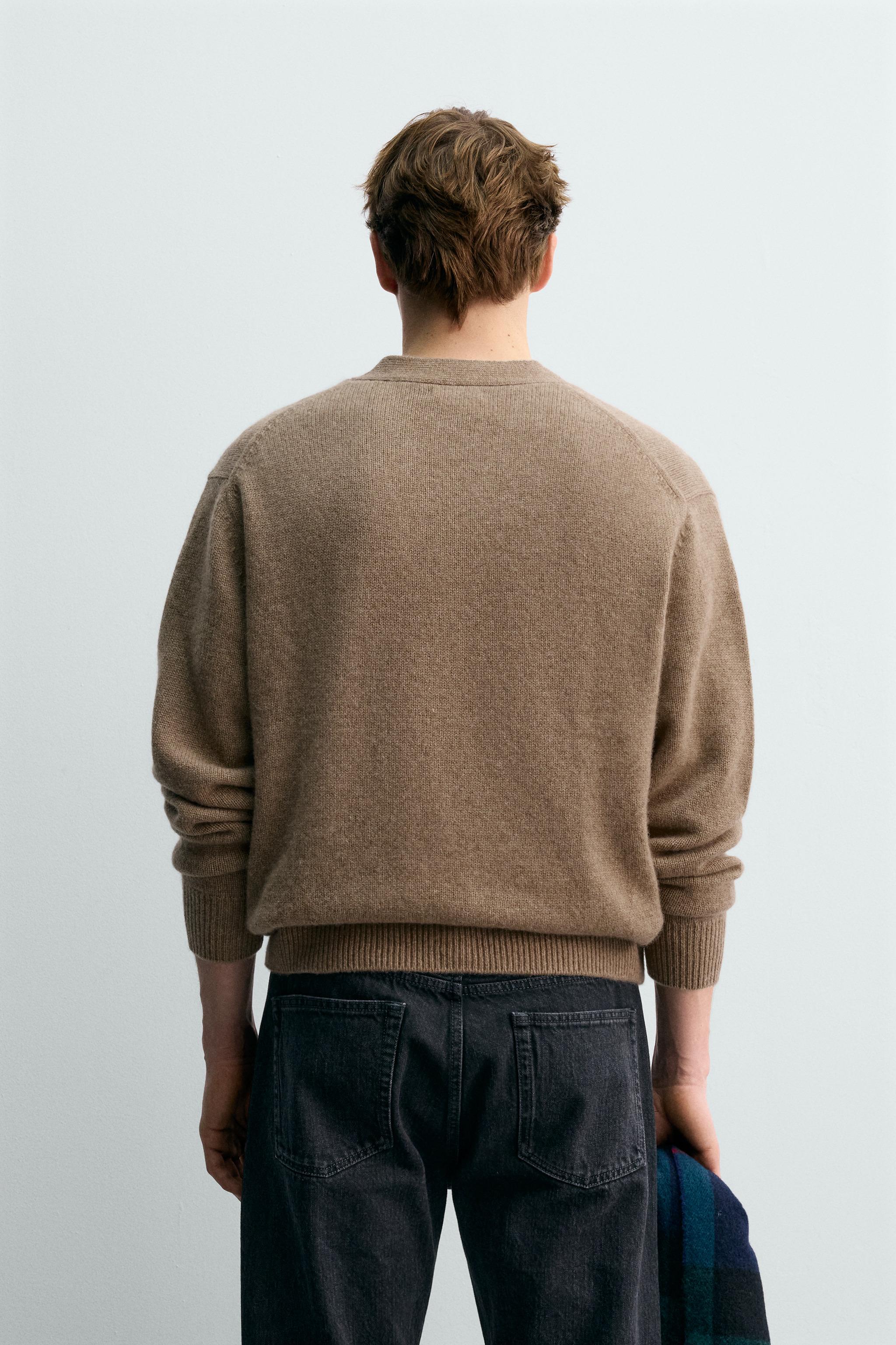 100% CASHMERE CARDIGAN AARON LEVINE X ZARA