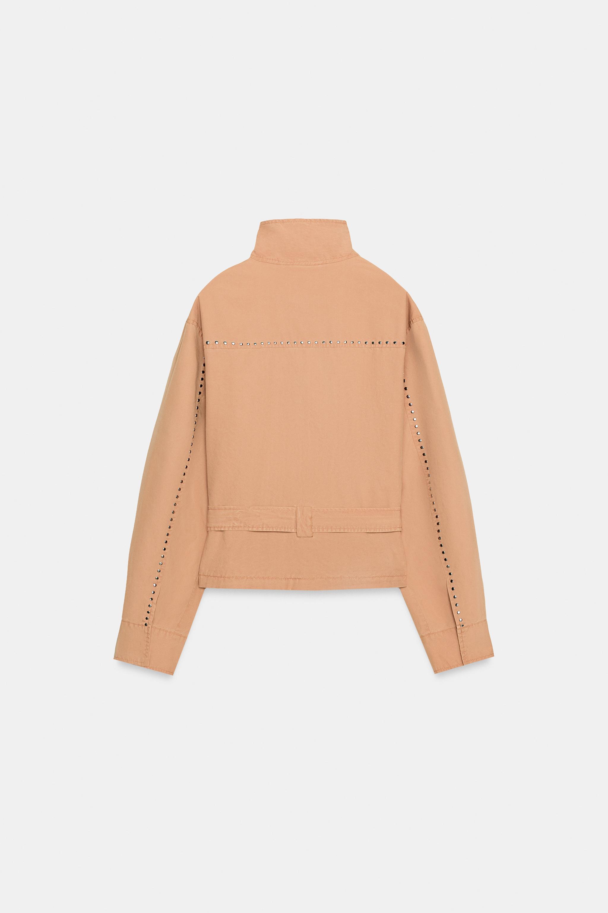 VESTE CLOUS CEINTURE