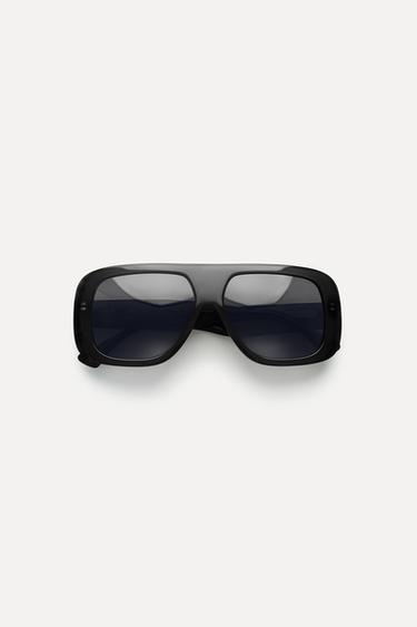 50TH ANNIVERSARY SHIELD SUNGLASSES - Black by Zara - Image 0