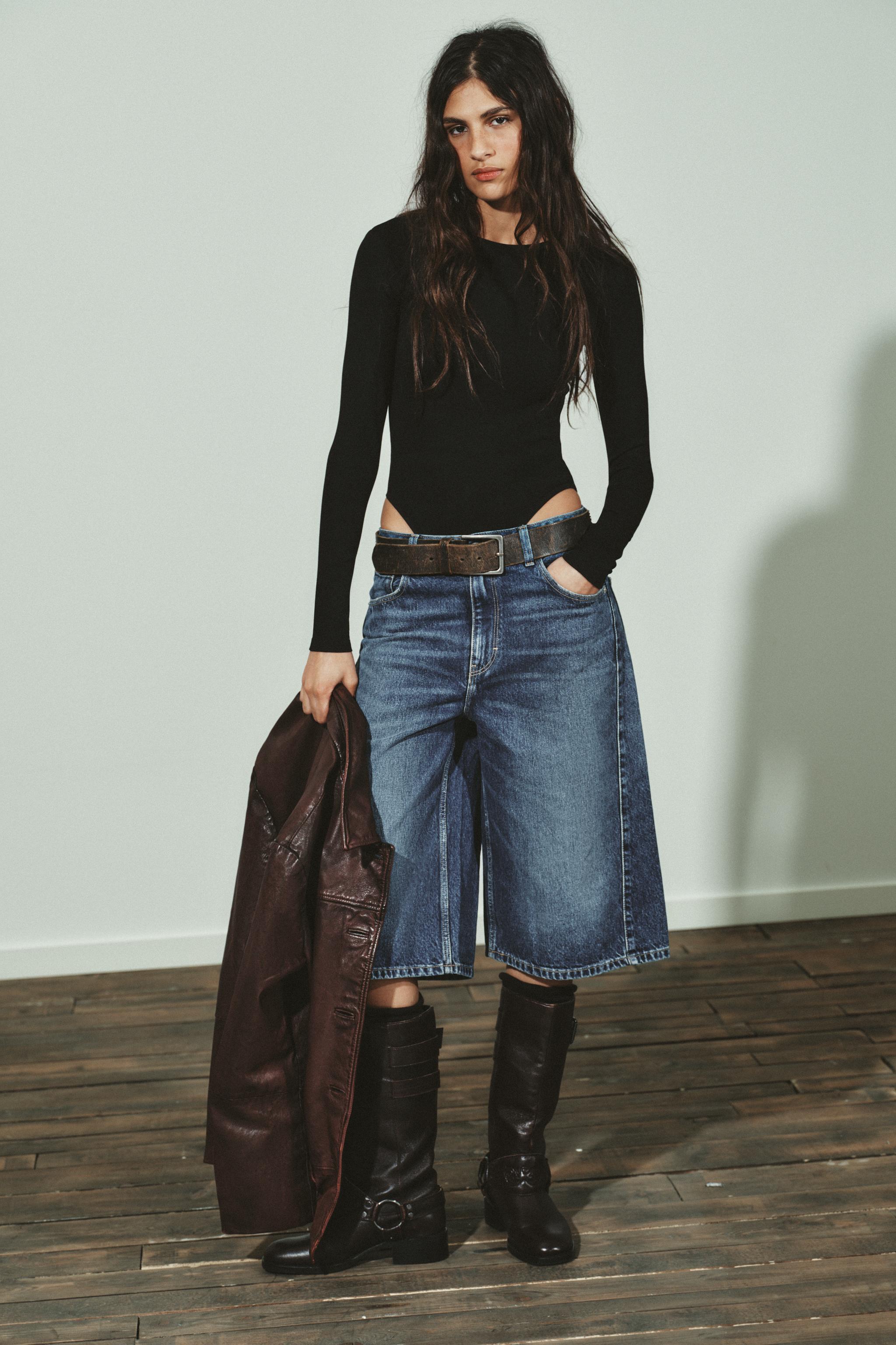 ブラックボディスーツ – レディース | ZARA 日本