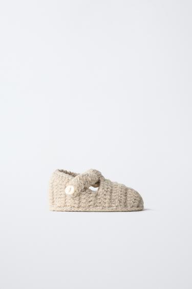 SANDALISED BOOTIES - Ecru White by Zara