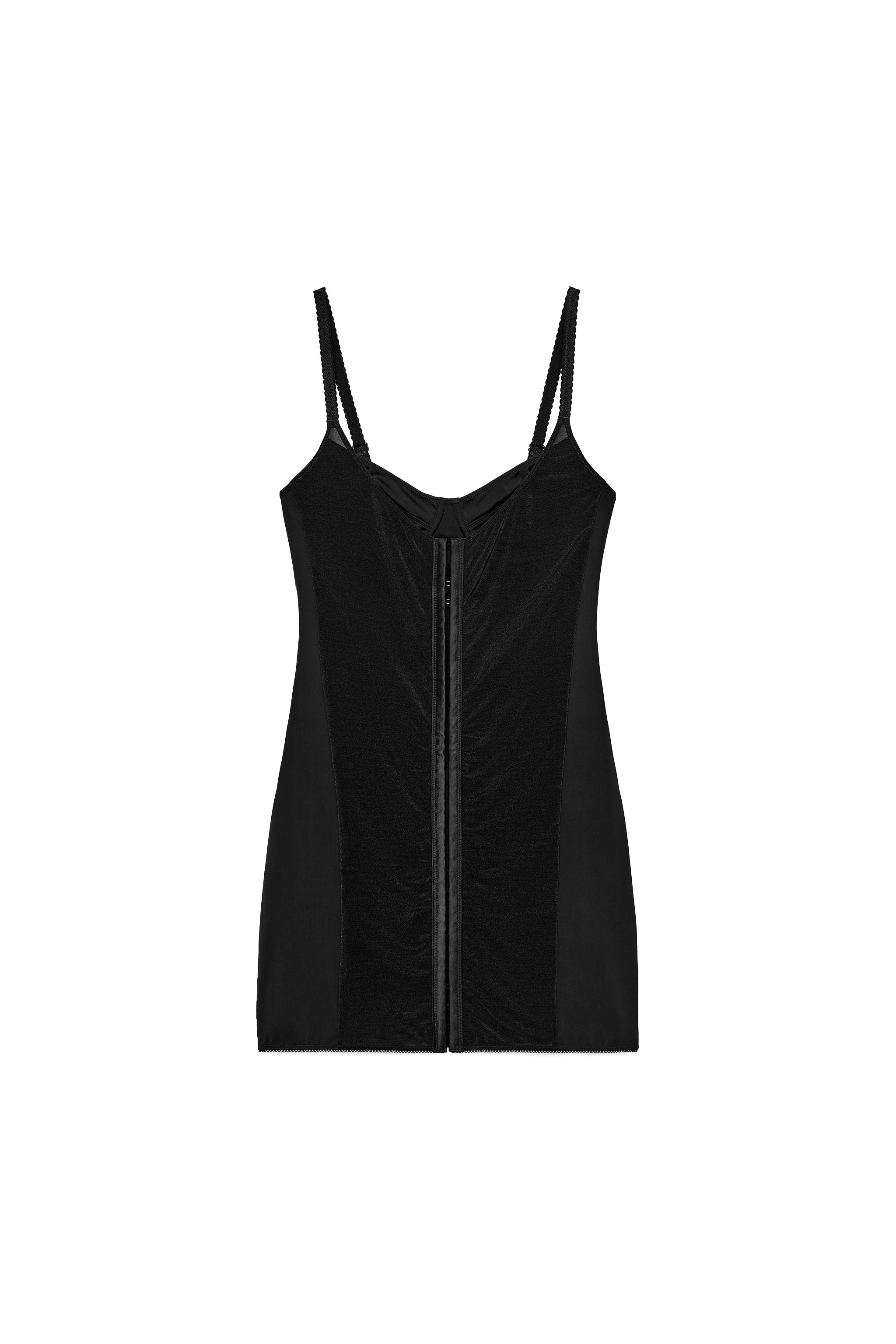 VESTIDO CORSETERO COMBINADO