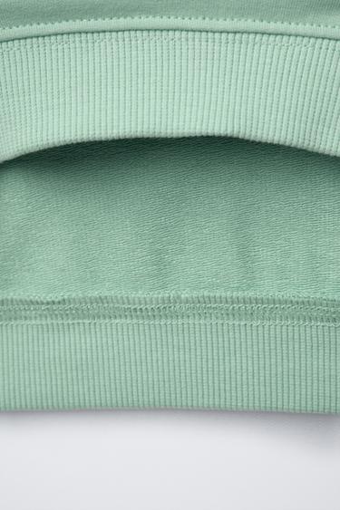 ENSEMBLE SWEAT ET PANTALON JOGGER - Vert moyen de Zara - Image 3