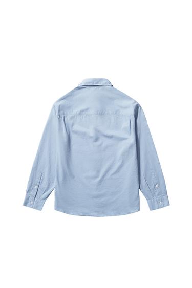 コットンボイルファブリックシャツ981Zaraのコットンボイルファブリックシャツ - 981 
