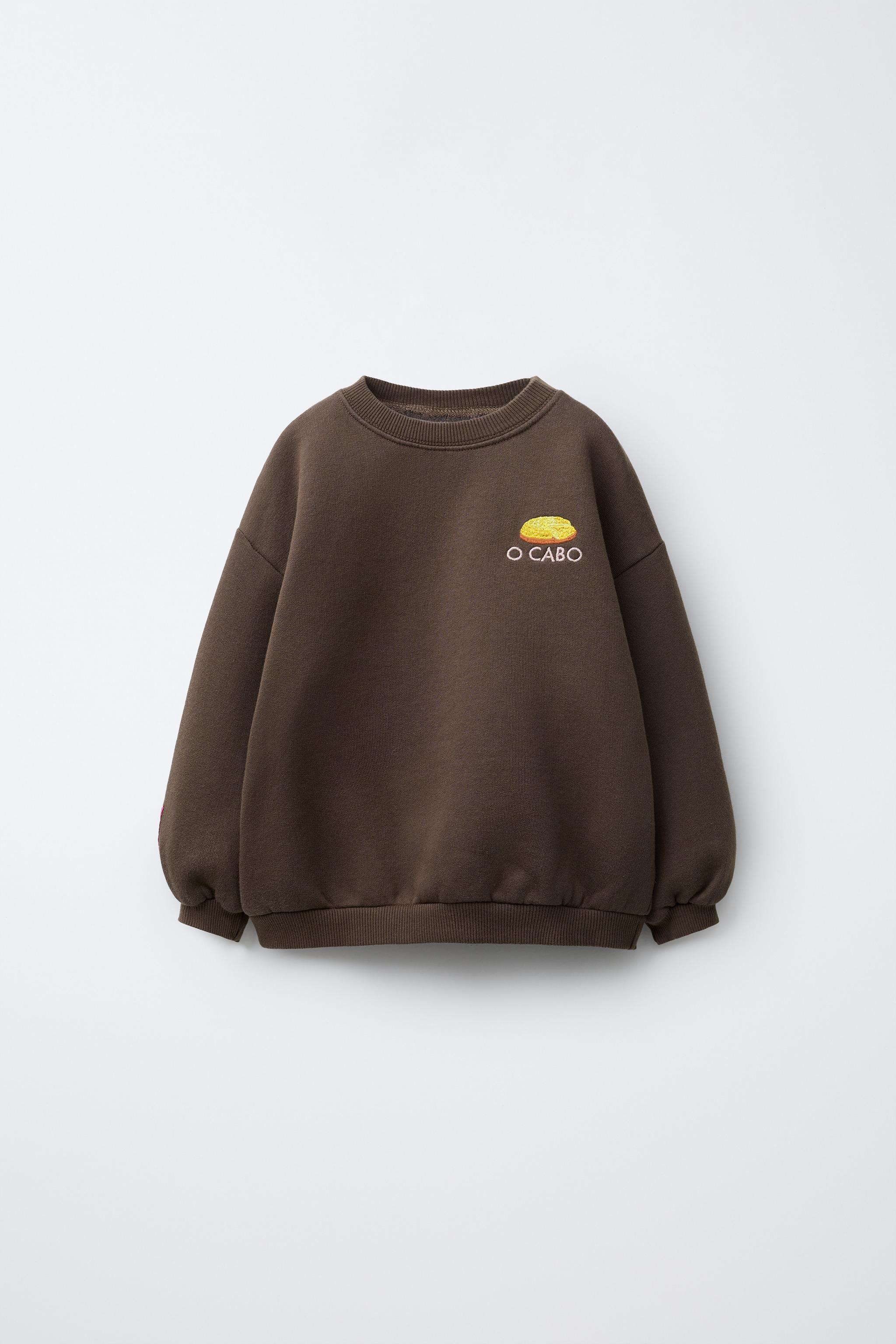 O CABO X ZARA RESTAURANT EMBROIDERED SWEATSHIRT