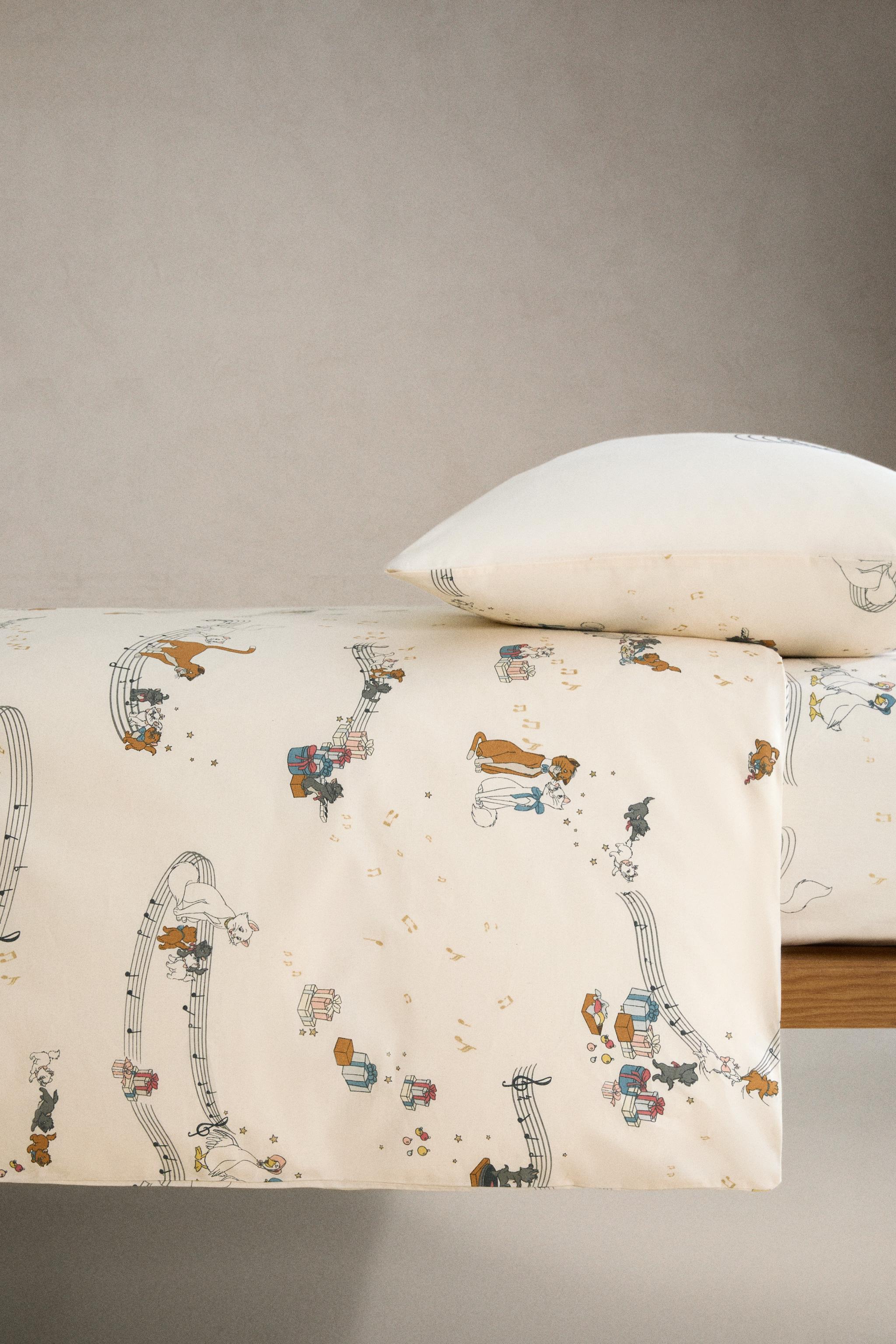 CHILDREN'S CHRISTMAS FITTED SHEET THE ARISTOCATS ©DISNEY