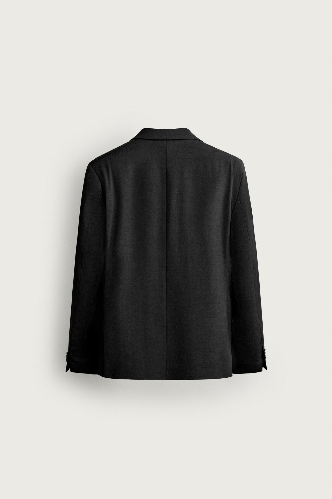 COMFORT SUIT BLAZER — Anthracite grey