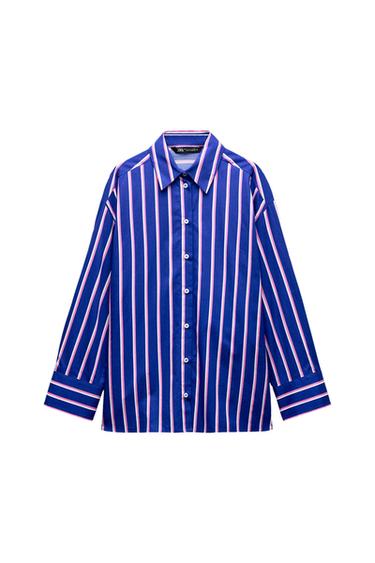 STRIPED OVERSIZE SHIRT