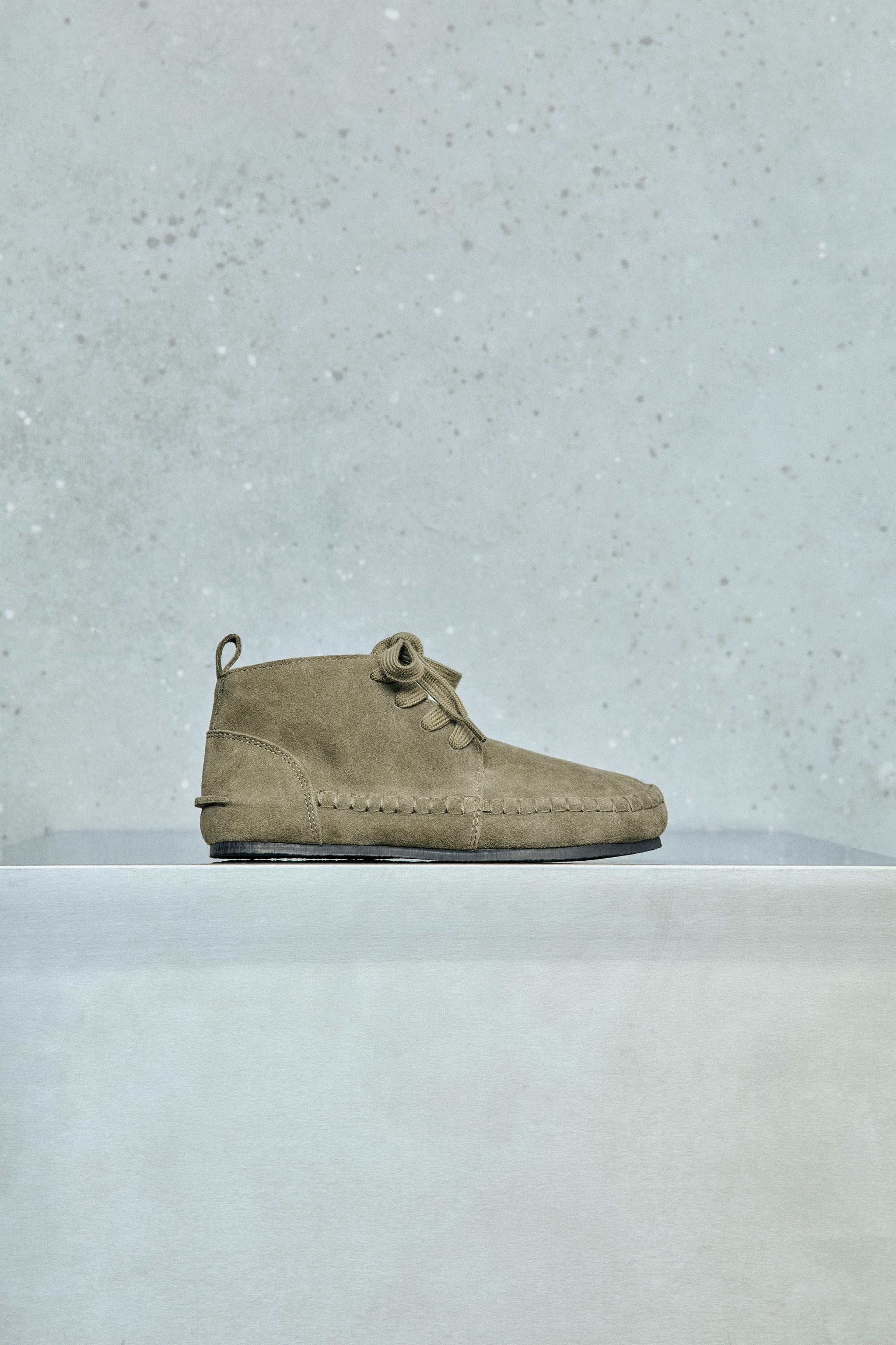 BOTTINES BAREFOOT DOUBLÉES EN CUIR